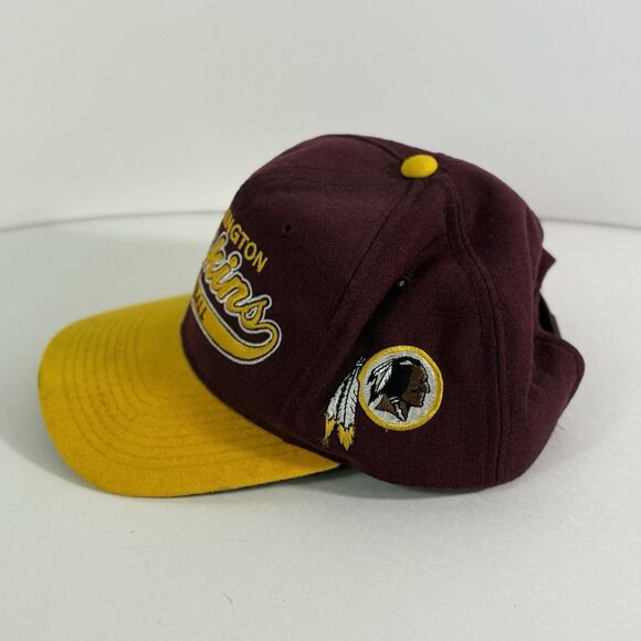 Vintage Starter Washington Redskins 100% Wool SnapBack NFL Cap - Picture 3 of 12
